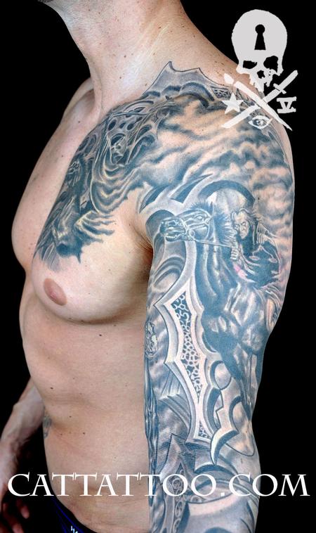 Tattoos - Boris Four Horsemen - 115203
